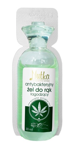 Nutka Upokojujúci antibakteriálny gél na ruky 30 ml