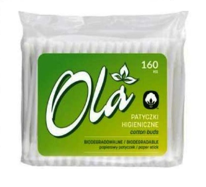 OLA BAVLNENÉ HYGIENICKÉ TYČINKY 160 ks