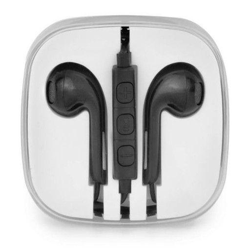 Súprava HF stereo slúchadiel Android NEW BOX, čierna