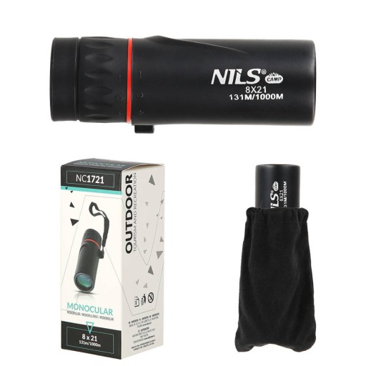 Kompaktný monokulárny mini teleskop, BAK-4 Survival Binoculars v kufríku