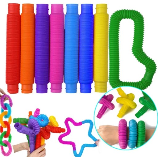 POP SENSORY TRUBICE 10 KS, NAJVÄČŠIE 65cm