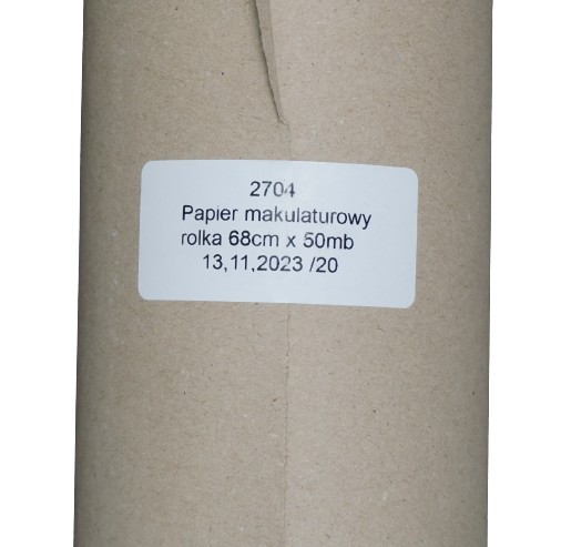 BALICÍ PAPIER Recyklovaná EKO rolka 3kg 68cm výplň