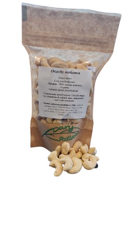 Kešu oriešky celé - 100g - Dary Podlasie