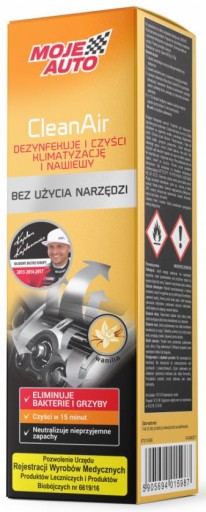 MÔJ OSVIEŽOVAČ KLIMATIZÁCIE DO AUTO VANILKA 150ML