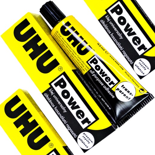 UHU POWER TRANSPARENT lepidlo univerzálne silné transparentné 45ml