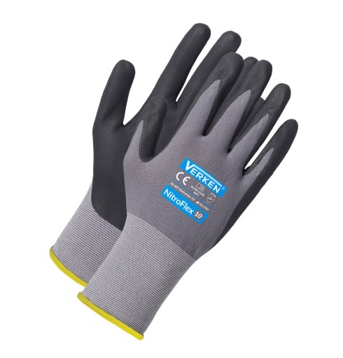 RUKAVICE UNIVERZÁLNE PRACOVNÉ RUKAVICE SPANDEX NITROFLEX veľkosť 9L