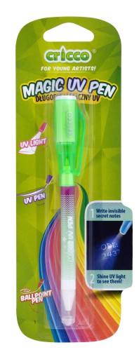 Cricco Invisible UV obojstranné magické pero x1ks Mix farieb