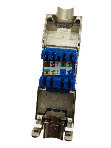 Keystone adaptérový modul RJ45 zásuvka bez náradia Cat.6 FTP AWG 22 - 24
