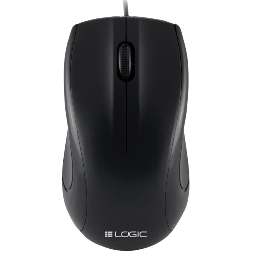 Káblová optická myš LOGIC LM-12 1000 DPI, ideálna pre kancelársku prácu