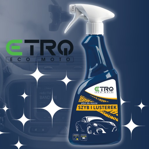 Etro Eco Moto kvapalina do auta na čistenie okien a zrkadiel 500 ml