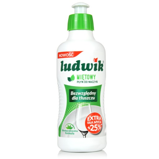 LUDWIK Prostriedok na riad 0,45 l Mint