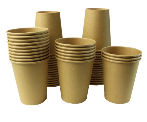 Eco Kraft PAPÍROVÝ hrnček Natural 250ml 50 ks