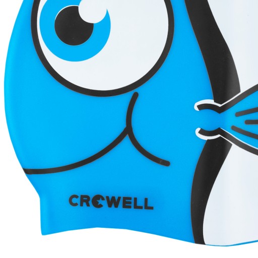 Silikónová plavecká čiapka Crowell Multi Flame