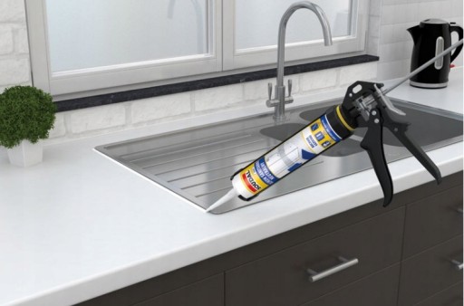 Soudal White sanitárny silikón do kúpeľne 280ml
