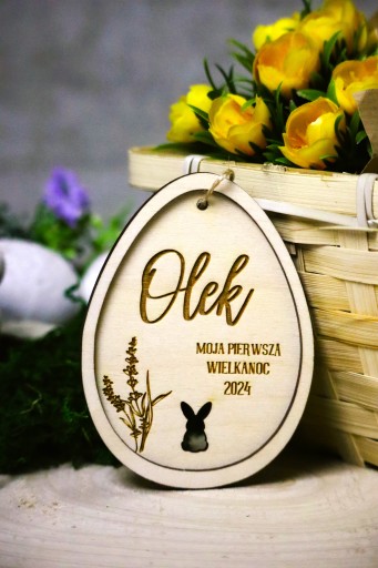 VEĽKONOČNÝ PRÍvesok S MENOM Veľkonočný prívesok MOJE PRVÉ VEĽKONOČNÉ