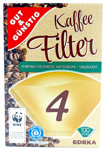 Papierové filtre na kávu G&G č.
