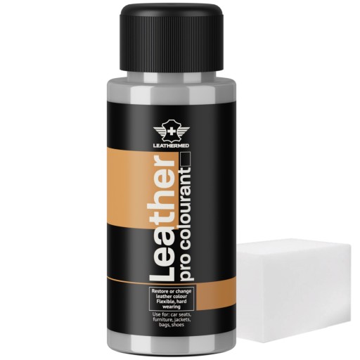 Leathermed Farba na renováciu kožených volantov, kožené čalúnenie, 50ml