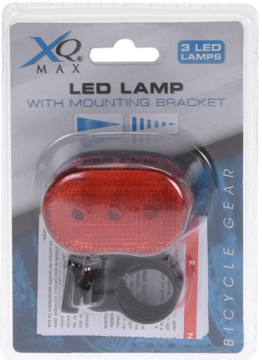 BICYKLE LAMPA 2 FARBY