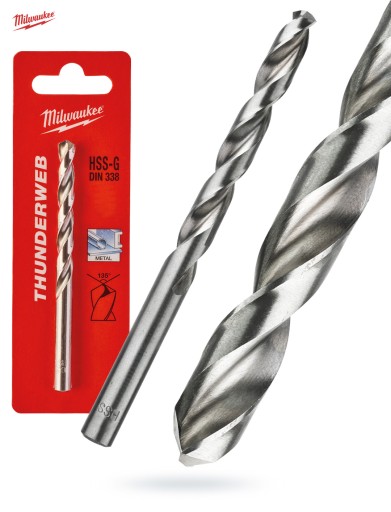 HSS-G vrták do kovu 7,5x109mm MILWAUKEE