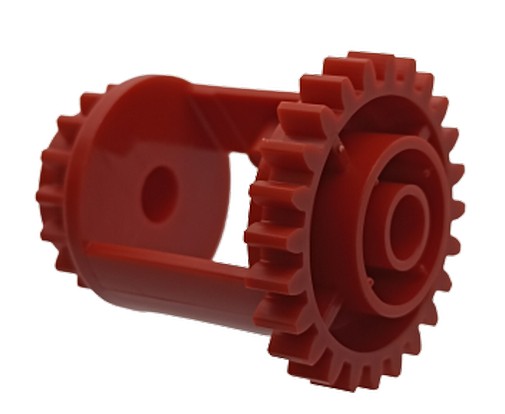 LEGO Diferenciál 24/16 zubov červený 6573