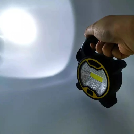 VÝKONNÁ COB LED DIELENSKÁ LAMPA S RÚČKOU