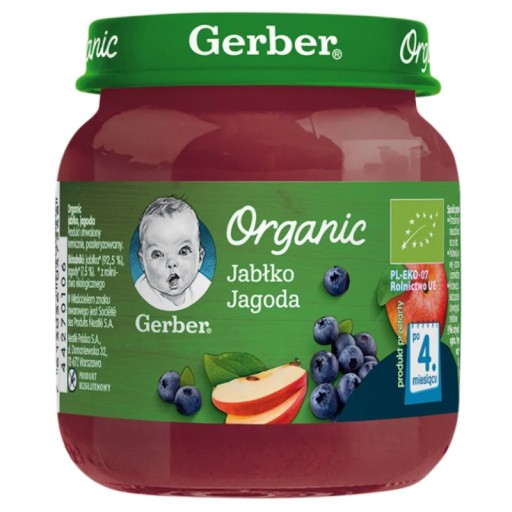 Jablkový dezert Gerber Bio 125 g