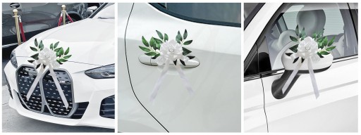 SVADOBNÁ VÝZDOBA DEC11 na auto, kostol, auto, svadbu, sväté prijímanie