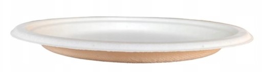 Okrúhle pláty z cukrovej trstiny 26 cm 50 ks