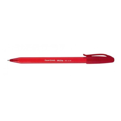 Pero Inkjoy 100 Cap M Papermate, červené