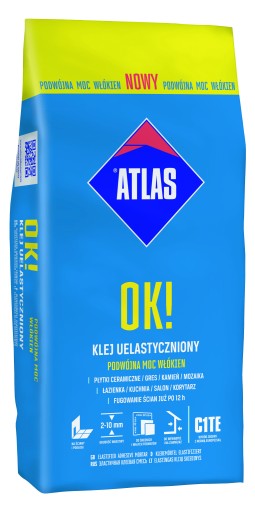 Flexibilné lepidlo na obkladačky Atlas OK! 5 kg