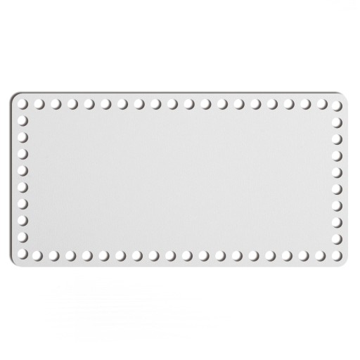 biely základný košík dno 16x31cm HDF obdĺžnik