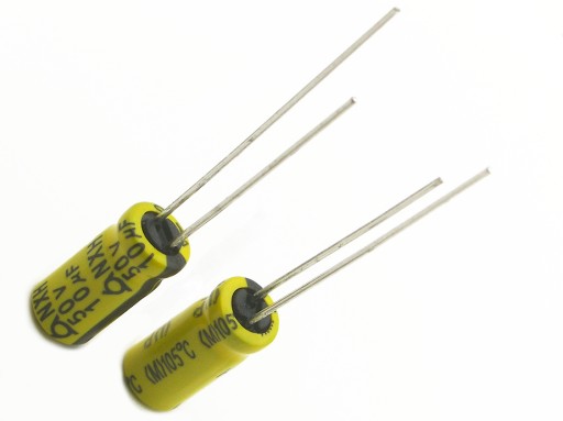 KONDENZÁTOR 10uF / 50V 5x11 NÍZKY ESR - ULTRA DLHÁ ŽIVOT - SAMYOUNG - 10 KS