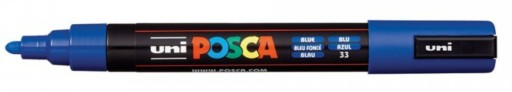 Posca PC-5M modrý popisovač na plagáty