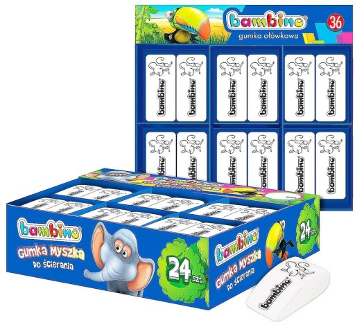 Guma na myš Bambino