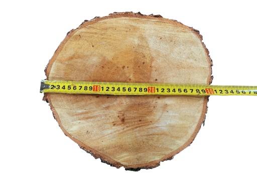 BREZA plátkové drevené kotúče TOP stolík 30 cm