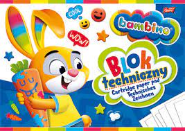 TECHNICKÝ BLOK, BIELY, 10 BAMBINO LISTOV, FORMÁT A4