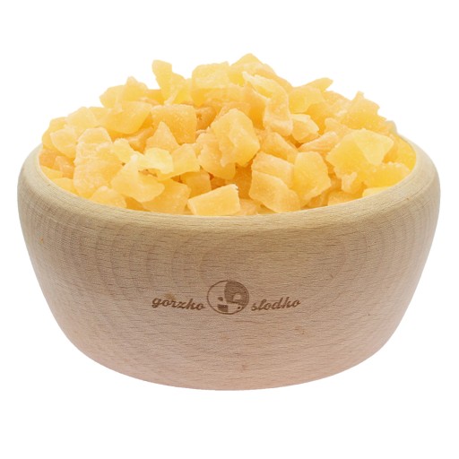 SUŠENÝ ANANÁS kocky sladký snack 500g