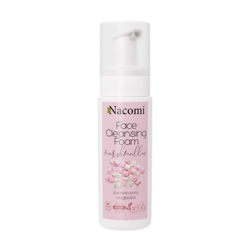 Nacomi, Marshmallow čistiaca pena na tvár, 150 ml