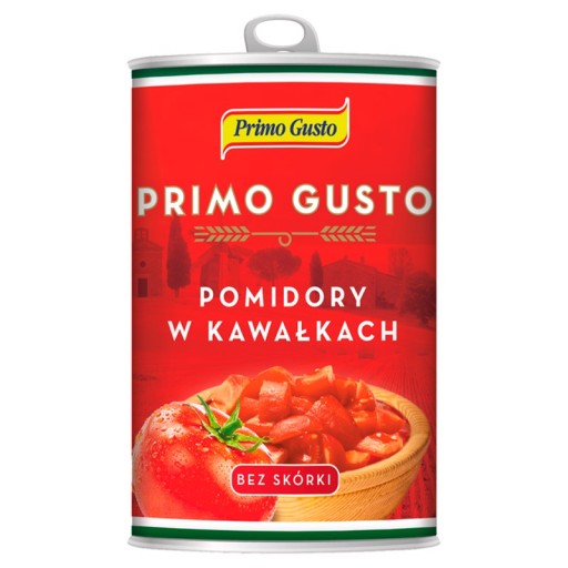 Primo Gusto Paradajky v kúskoch bez šupky 400 g