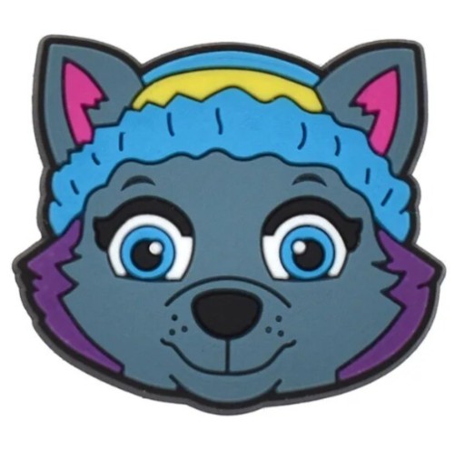 4x Špendlíky / Špendlíky pre Crocs a podobné topánky - Paw Patrol