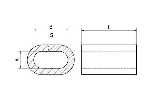 3mm svorka na lano