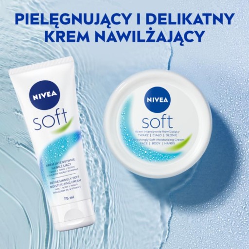 NIVEA Soft Cream Intenzívne hydratačná tuba 75 ml
