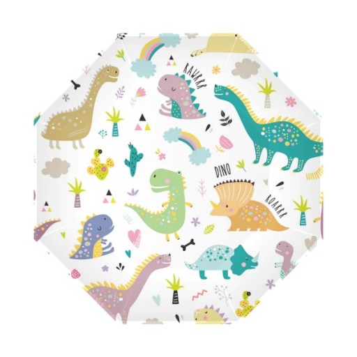 DINOSAURS narodeninové taniere 23 cm