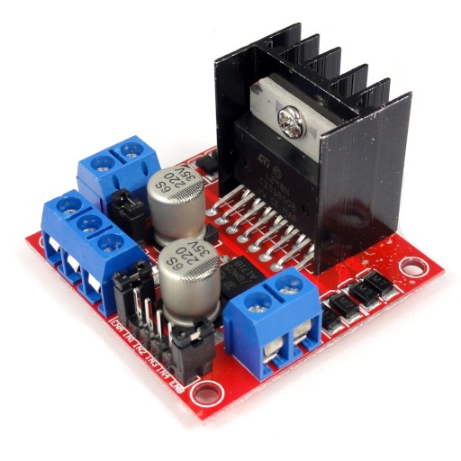 H-bridge ovládač krokového motora a DC L298N