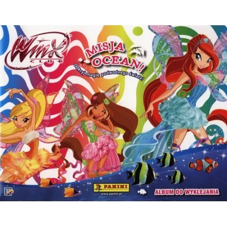 STICK ALBUM + NÁLEPKY WINX MISSION OCEAN!