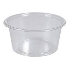 Opakovane použiteľné nádoby na omáčku alebo dip 100 ml / 50 ks + vrchnáky