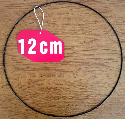 Prsteň lapač snov, ČIERNA, 12 cm