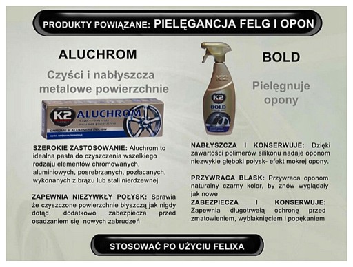 B7Y91 K2 FELIX RIMS TEKUTINY UMÝVA RÁFKY A NÁBOJE HIT FV K167M