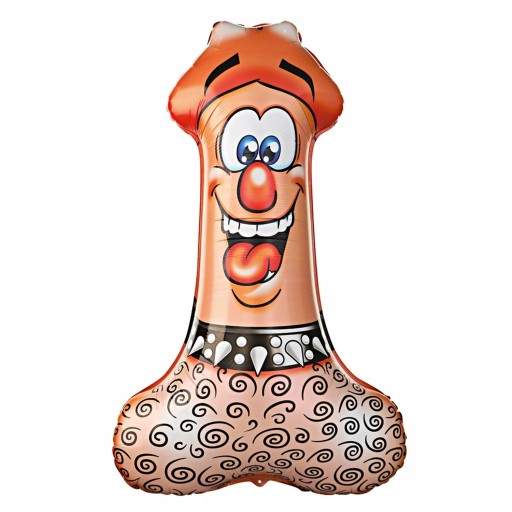 FÓLIOVÝ BALÓN V TVARE PENISU 80 CM PÁRTY
