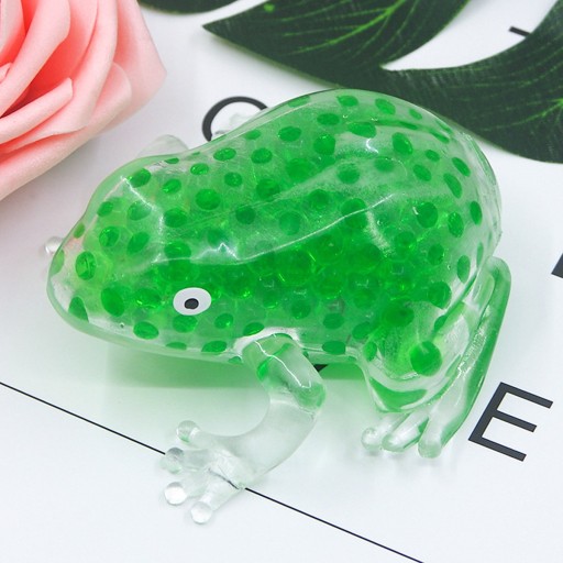 GNIOTEK GEL FAREBNÝ ŽABA ANTISTRESOVÝ SENZORY SQUISH PRANK JOKE